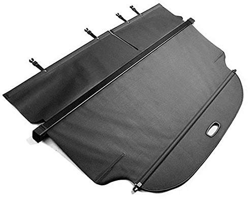 OREALTOOL Laderaumabdeckung Kofferraum Schutz Abdeckung Cargo Cover für 2006-2012 Schwarz Ausziehbar Kofferraumabdeckung Rollo