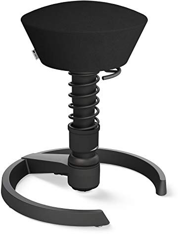 aeris Swopper – Ergonomischer Hocker – Bürohocker höhenverstellbar – Vielseitiger Sitzhocker für einen gesunden Rücken – Bürostuhl ohne Rollen, Feder Standard