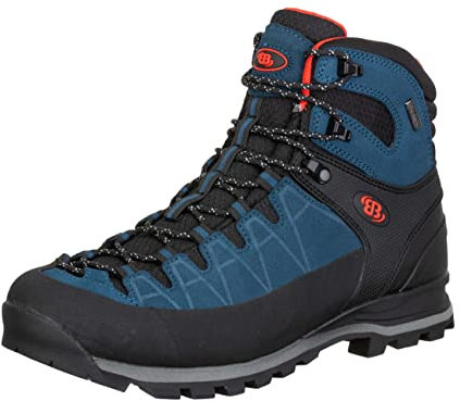Brütting Mount Tasman Unisex Cross-Laufschuh, blau/schwarz/orange, 45 EU