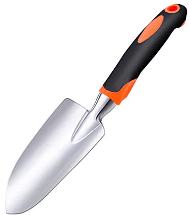 Pala De JardíN De, Paleta De JardíN De AleacióN De Aluminio Jiechang, con Mango Antideslizante, Pala De Mano para Plantar, Trasplantar, Deshierbar