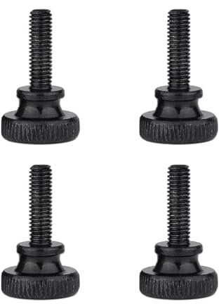 EYVRPAU 4 paquets vis de serrage moletées M6 en alliage de Zinc, pour machines, équipements, instruments, appareils ménagers