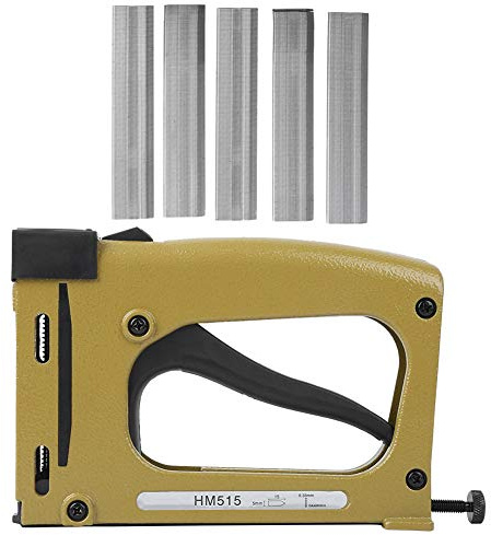 Oumefar Manuell Nagelpistol HM515 Professionell Tung Aluminiumlegering Nagelpistol för Möbler Produktion Interiördekoration Läder Produkt Snickeri
