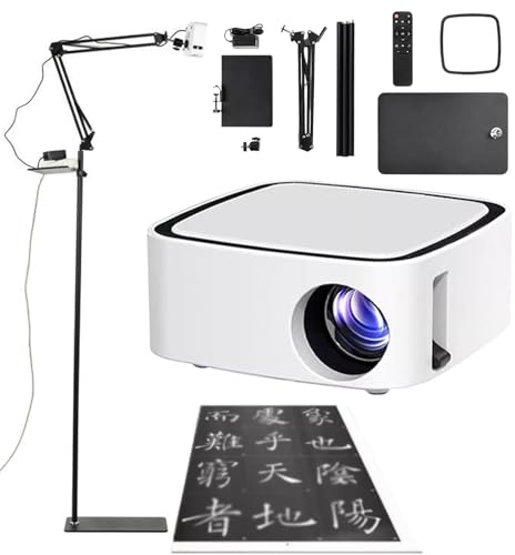 Intelligent konstprojektor för teckning, Smart Sketcher-projektorer, Justerbar storlek och vinkel, Intelligenta skissprojektorer för barn och vuxna, Ritbräda, Gör-det-själv-skisspennor