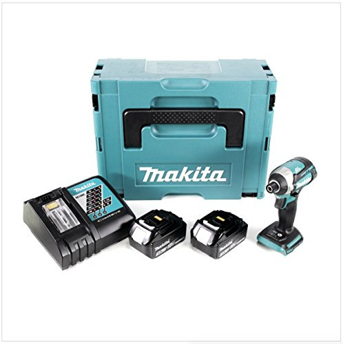 Makita DTD154RFJ Schlagschrauber Brushless 175Nm + 2 Akkus 18V 3Ah Li-Ion + Makpac Koffer