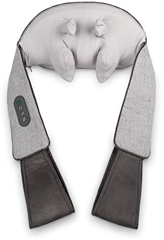 medisana NM 890 Shiatsu Nackenmassagegerät, Inkl. Wärme- und Rotlichtfunktion, 3 Geschwindigkeitsstufen, 2 Massagearten, Ideale Nacken- und Schultermassage