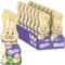 Milka Schmunzelhase Weiß 14 x 90g I Osterschokolade Großpackung I Weiße Osterhasen Schokolade aus 100% Alpenmilch