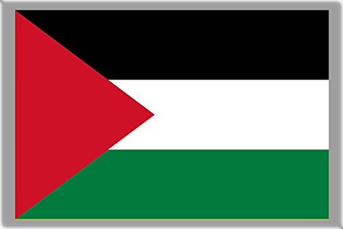 Aimant de réfrigérateur drapeau de l'état de la Palestine