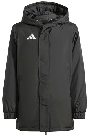 adidas Unisex Kids Entrada26 Stadium Jacket Kids, black/white, 11-12 Years