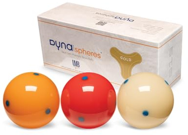 Dynaspheres Gold 615 Billes de Billard Français