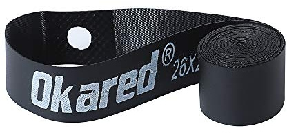 Okared 2 Pack Bicycle Rim Strip Rim Tape (26 x 20mm)