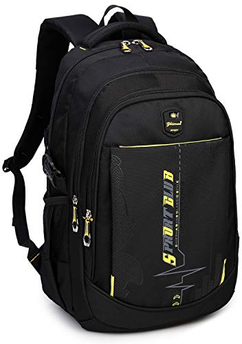 SIVENKE Rucksack Schulrucksack Jungen Teenager Schultasche Schulranzen Laptop Bag Multifunktionale Tagesrucksack Wasserabweisend Bookbag Backpack Kinderrucksack für Schule Reisen