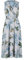 zero Damen Midikleid mit Rüschen 38, CreamBlue