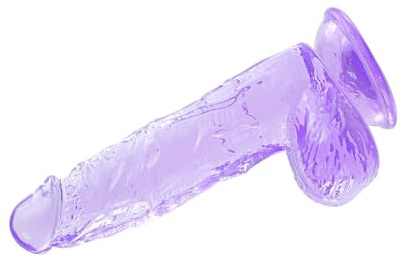 Godemiché violet,21.5cm Big Dildo avec ventouse forte,Jouet sexuel pour femmes, hommes