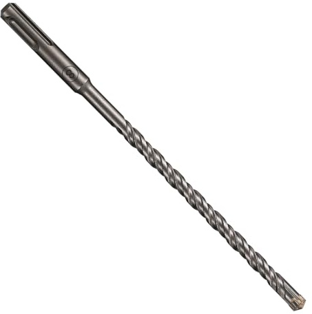 Vearter SDS PLUS hammarborr 4 snitt 8 mm x 210 mm, hårdmetall YG8C stenborr, SDS-borr, betongborr för sten, betong, tegel, murverk