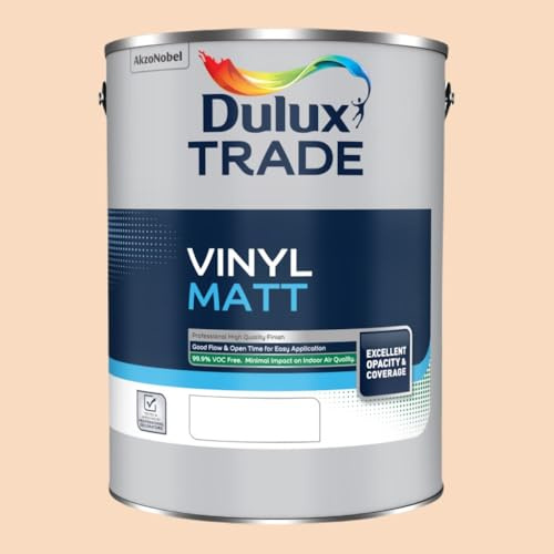DULUX TRADE VINYL MATT SOFT PEACH 5L