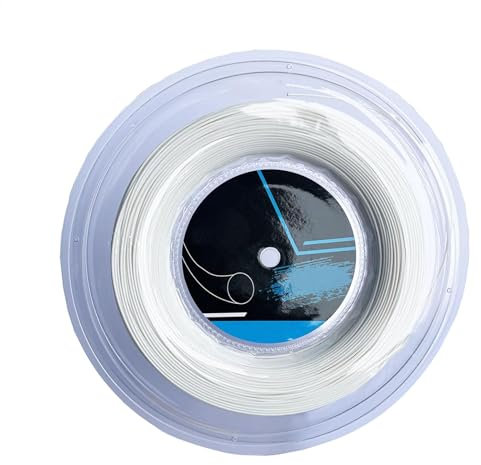 Cuerda de tenis, cordón absorbente de golpes, líneas de alta resistencia de 200 m, resistente para juegos de pelota, ideal para competición y entrenamiento, rendimiento mejorado para deportes de