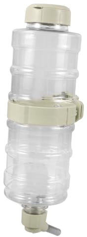 MOTHNUR Wasserspender für Haustiere Automatischer Auslaufsicherer Hunde Wasserspender 946ml Hängend für Käfig Katzen und Kleintiere