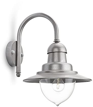 Philips myGarden 0165252PN Wandleuchte, 1-flammig, E27, anthrazit