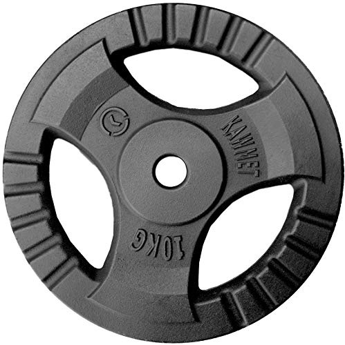 Gjutjärnsviktsplatta KAWMET Tri-Grip 30,5mm - 10kg
