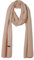 Bovari 100% Kaschmir Schal - Damen und Herren - Strick-Schal in Premium Qualität - kuschelweich und warm (Beige)