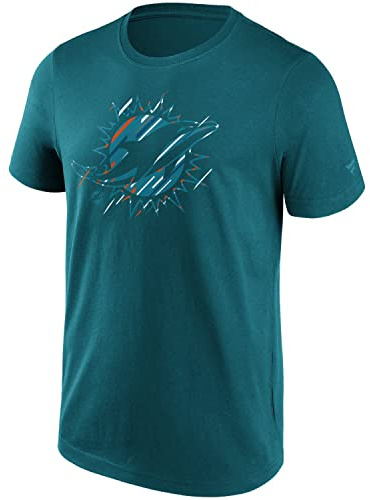 Fanatics NFL Shirt - Etch Miami Dolphins - S