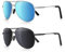 Fimoson 2 Packungen polarisierte Sonnenbrille für Männer Frauen, Metallrahmen klassische Retro UV400 Schutz Sonnenbrille für Autofahren Reisen