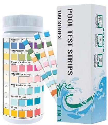 Spa Testremsor 100-Pack 7-I-1 Noggrann Och Testning