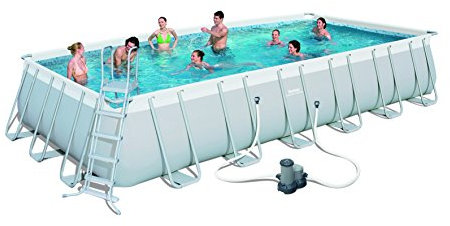 Bestway – Piscina tubolare 732 x 366 x H132 cm Power Steel Frame