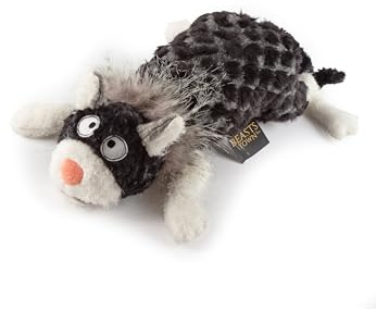 SIGIKID 38642 Lost and Found Beasts Town Kinder und Erwachsene Kuscheltier empfohlen ab 3 Jahren schwarz