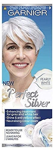 Garnier Perfect Silver Grey Hair Neutralising Cream - Pearly White