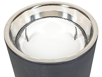 Posacenere per esterno luxury nero - portacenere ingresso da terra