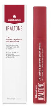 Cantabria Labs - Iraltone Sérum 2 en 1 Pestañas y Cejas - 10ml - Nutritivo - Fortalece y Alarga Pestañas y cejas
