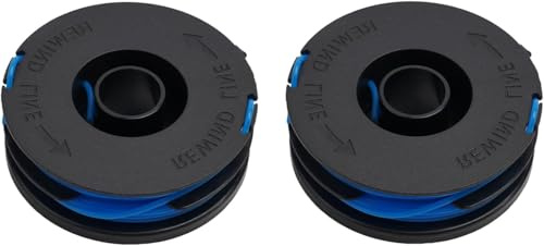 StarRing 2/4 PACK Replacement Trimmer Spool & Line for Spear for Jackson GT450, GT600, N1F-GT-280/450-D, S6030ET Strimmer Accessories, Strimmer Spool Grass Trimmer Spool (2PCS)