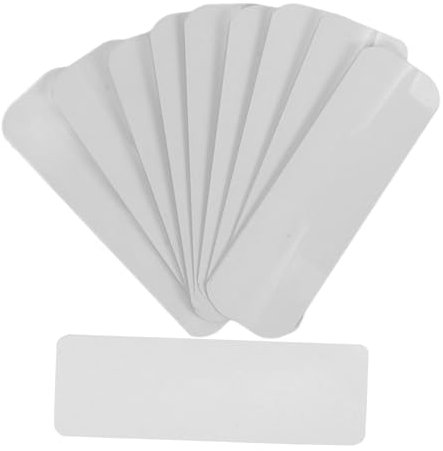 DIYEAH 10piezas Parche De Cortina Autoadhesivo Para Reparación De Persianas Horizontales Para Lamas Accesorios De Reparación Para Cortinas Venecianas