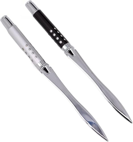Letter Opener, Metal Letter Openers for Ladies Men Letter Openers Envelope Express File Document Unpack Box Packages Cutter Split File Envelopes Stationery for School Office Home (2pcs)