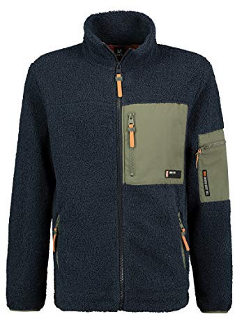 Sublevel Utility fleece-jacka med dragkedja