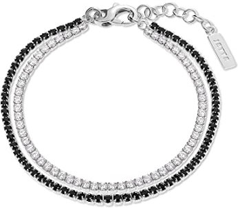 JETTE Damen-Armband 925er Silber Zirkonia One Size 88602595