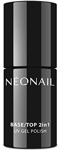 NÉONAIL Smalto Semipermanente Unghie 7,2 ml - Top Coat - Base/Top 2in1 - Smalti Gel Per Unghie UV LED - Nail Polish - NÉONAIL Colori - Smalto Unghie