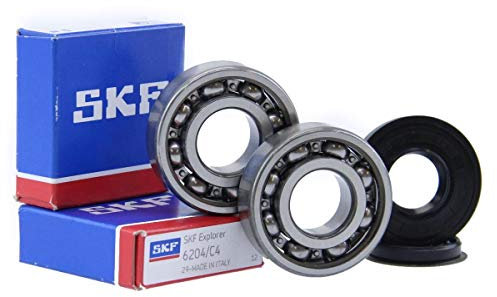 Kurbelwellenlager Satz SKF C4 für Yamaha Aerox Aprilia SR 50 Stage6 Malossi, Hebo
