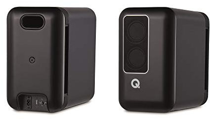Q Acoustics 200 Active Regallautsprecher (Paar) (Schwarz (Chromecast integriert))