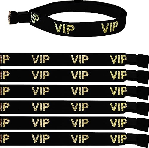 IBOO 100 Bracelets en Tissu Evénementiels VIP - Bracelets d'Identification (100)