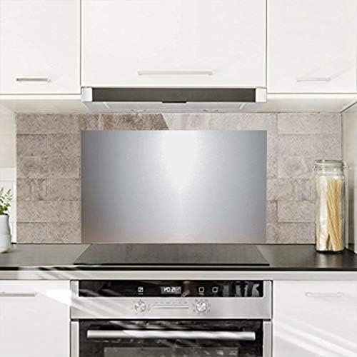 ZeroInox Panel antisalpicaduras de acero inoxidable AISI 304 ideal para la protección de las paredes de la cocina