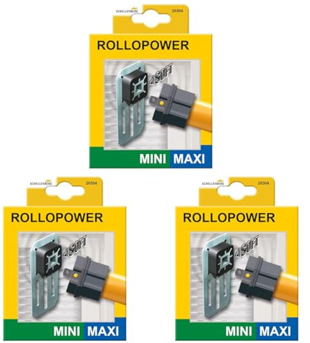 Schellenberg 20304 Leiselauf-Wandlager-Set für Rollläden (Packung mit 3)