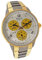 UMR RUHLA Herren Analog Quarz Uhr mit Titan Armband 89000G28142