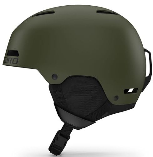 Giro Ledge Casque de Ski - Casque de Snowboard pour Homme, Femme et Enfant - Vert Trail Mat - M (55,5-59 cm)