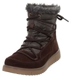 Legero Campania - Scarponi da neve da donna in Gore-Tex, con calda imbottitura, colore marrone Ciok 3420, taglia 38, Ciok Braun 3420, 39 EU