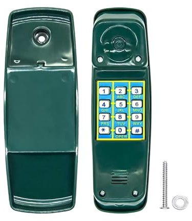 MotiveTech Kinder Schaukel Set Telefon Spielzeug, Spielplatz Spiel Schaukel Set Zubehör Kind Klettergerüst Telefon für Kinder Kinder, Grün