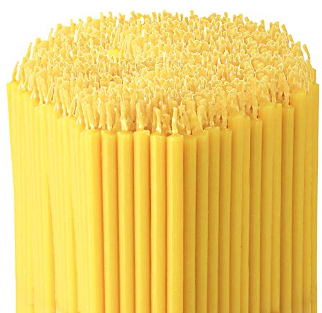 NKlaus - Velas de altar velas rituales con cera sin goteo - longitud 14cm - 3890g (aprox. 1200 piezas) 36269