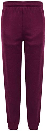 Hiffy Boys Girls School PE Jogging Bottoms Sweat Pants Sports Tracksuit Trousers UK Age 3-13 Years (Wine, 9-10 Years)