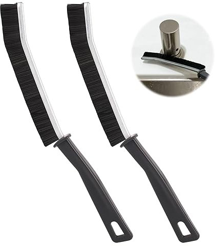 2 Cepillos de Limpieza multifuncionales para Juntas, Cepillo de Limpieza de Juntas, Cepillo de Limpieza de Juntas y Cepillo de Limpieza de Grietas, Cepillo de Limpieza de Ranuras for Limpiar